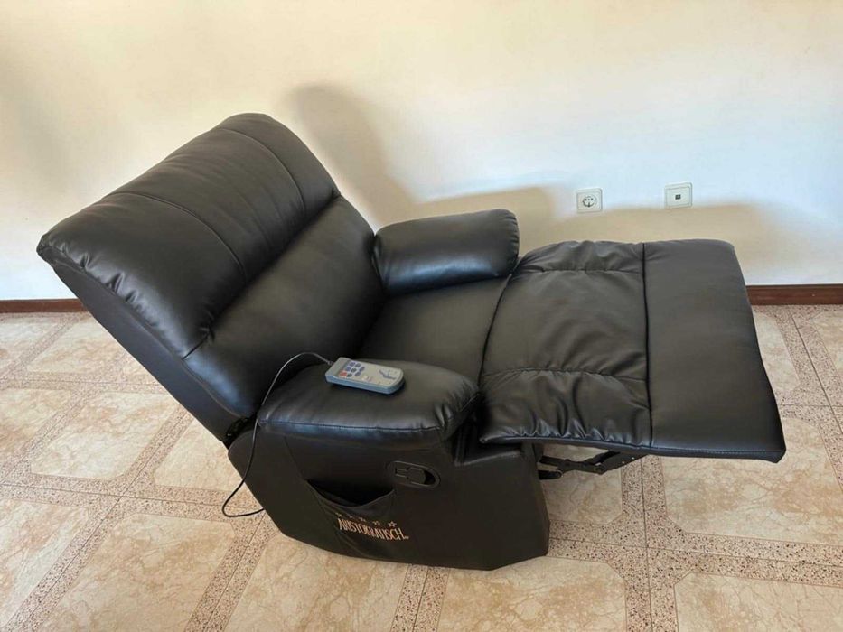 Cadeirão Reclinável, Aquecido e Massaja dor