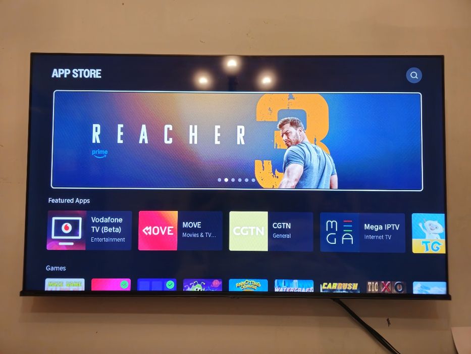 Televisão LCD LED 4K 58" Polegadas