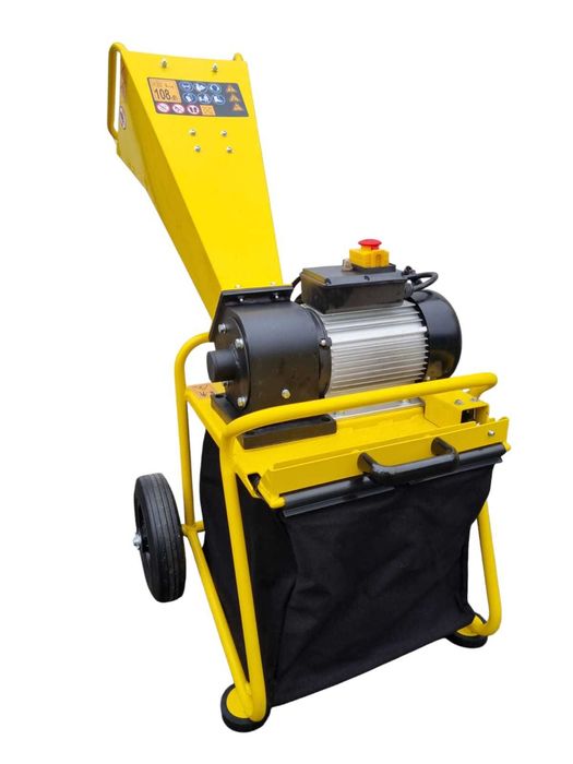 Rębak rozdrabniacz do gałęzi elektryczny HDM 3500W 3,5kW Mocny wydajny