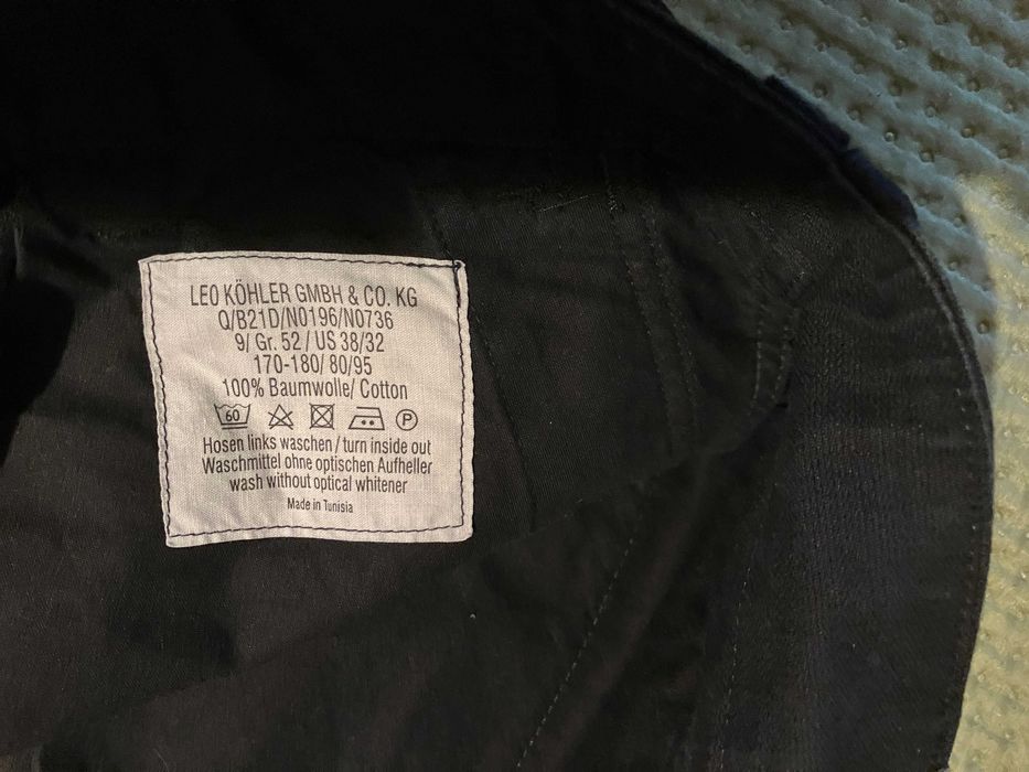 Spodnie Leo Kohler Commando Moleskin Bundeswehr BW