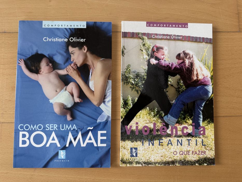 Christiane Olivier lote de dois livros