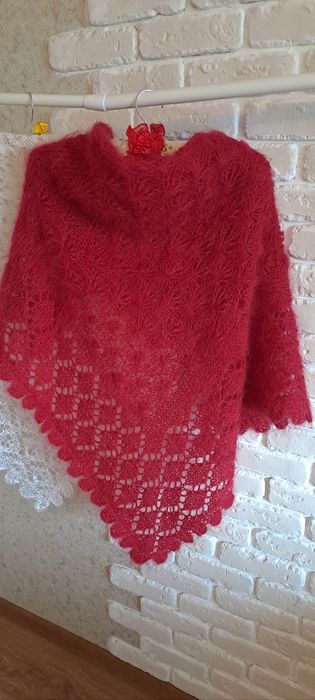 Хустки, косинки,шалі, шарфи з козячої вовни і пуху