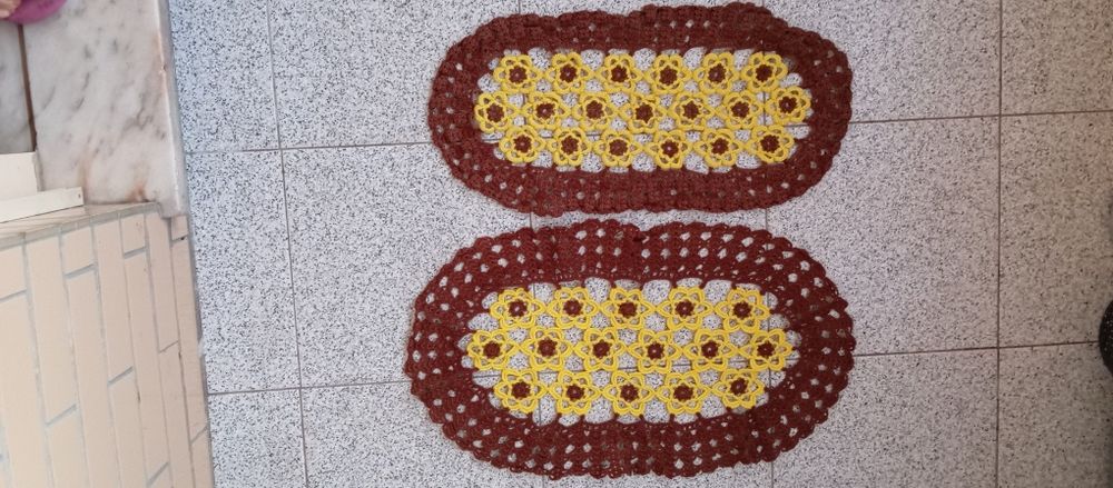 Conjunto panos crochê muito bonitos