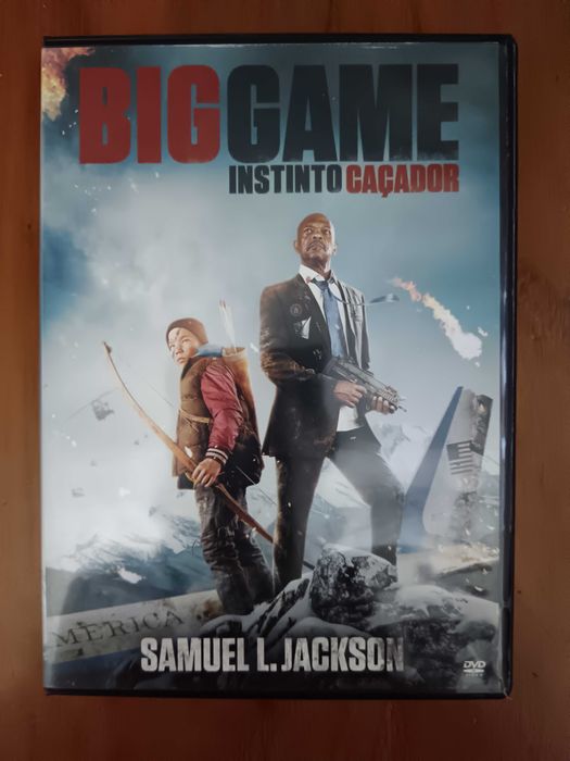 filme dvd original - big game - instinto caçador