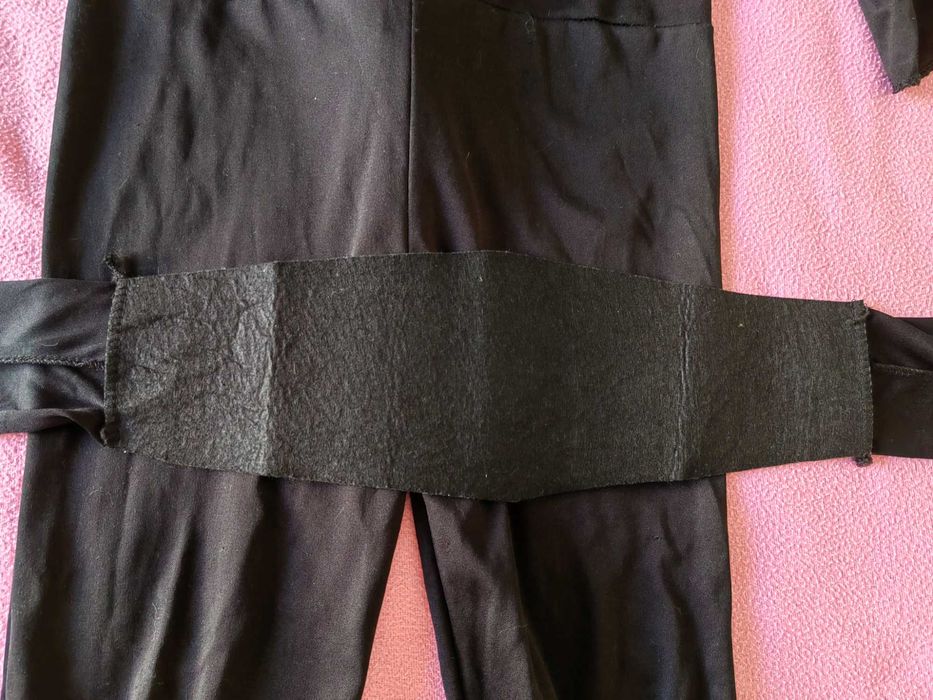 Fato de Carnaval Disfarce de Menina Gato Preto (Tamanho 120/130 cm)