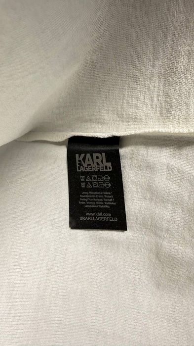 Стильна футболка KARL LAGERFELD White