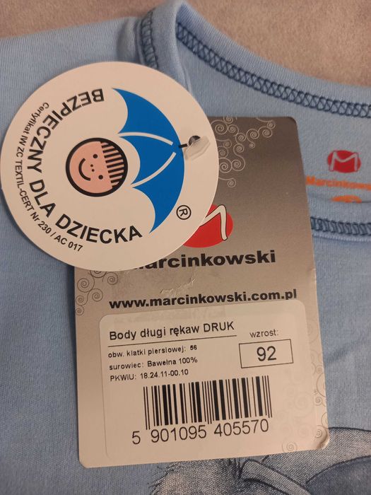 Body dla chłopca r.92