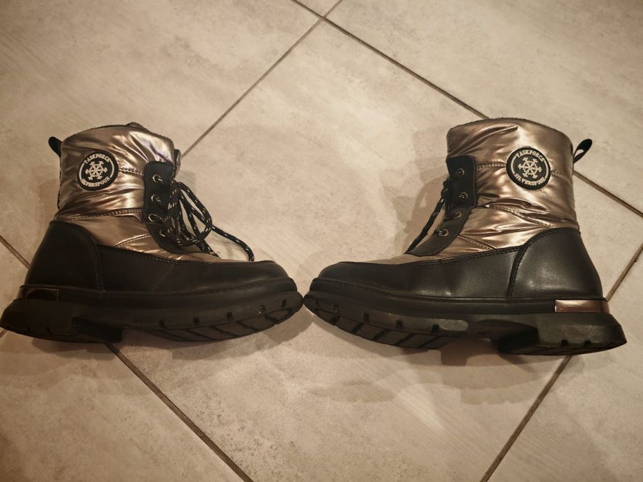 ### Kozaki śniegowce ocieplane dziecięce, kozaczki 36 rozmiar