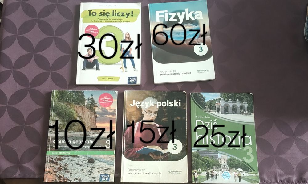 Książki do klasy 3 szkoły średniej