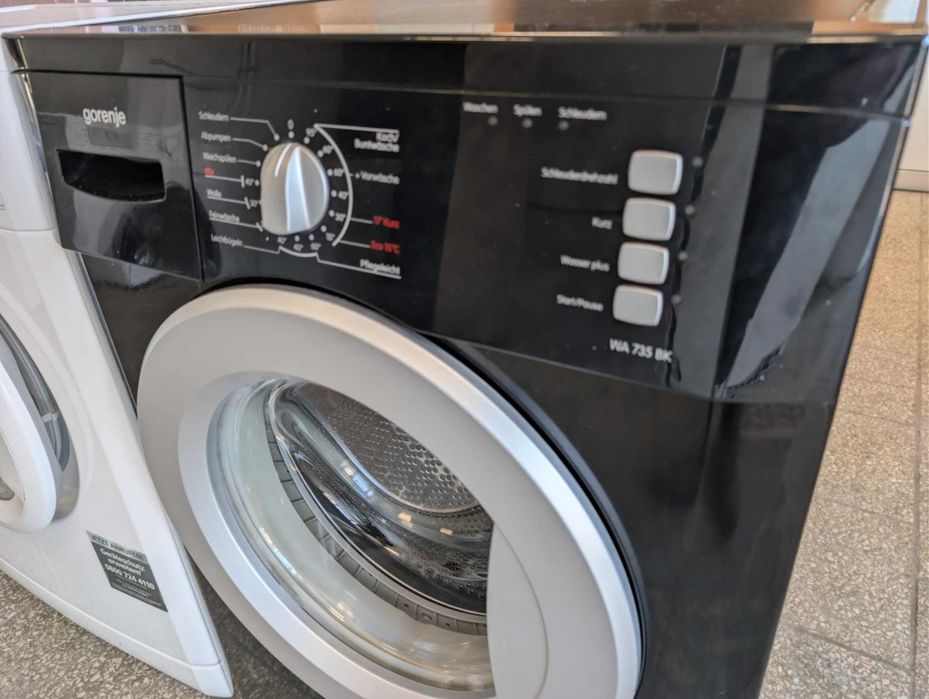 Pralka Gorenje | CZARNA | 7kg wsad | 1300 obrotów | Gwarancja