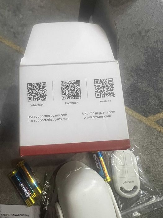 Сигнализация CPVAN CP2 с датчиком движения 125 дБ для охраны