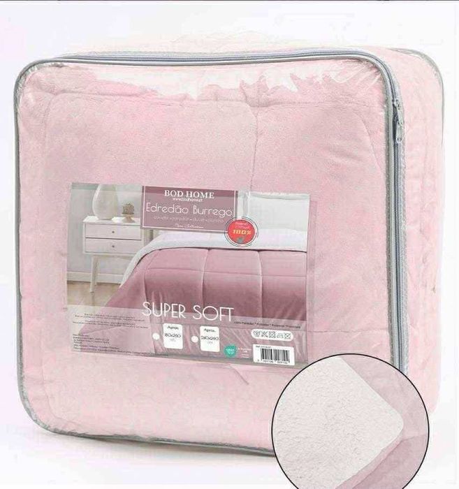 Edredao novos pele de borrego