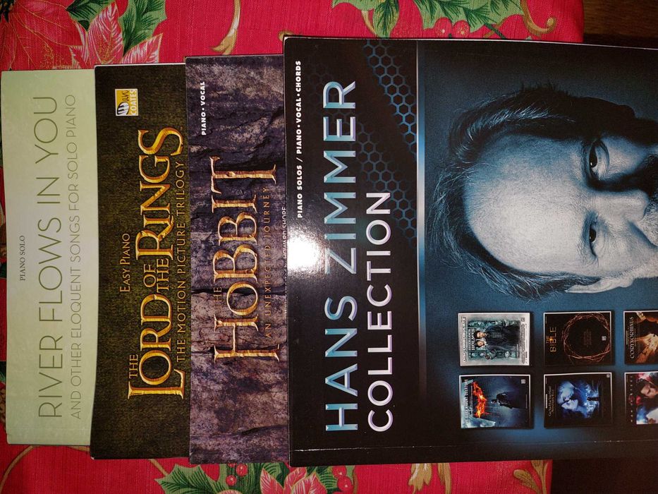 Vários livros de piano