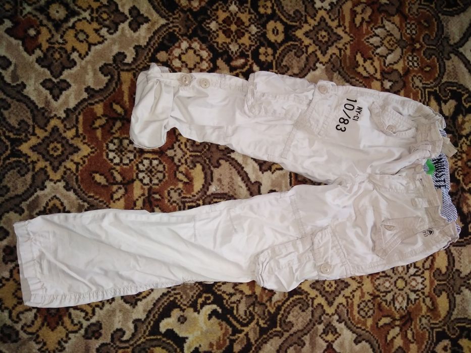 Круті тонкі Джинси бріджи брюки кофейного кольору 8 років 128 хлопець