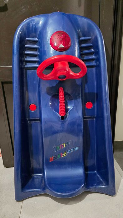 Sanki, ślizg, bobslej dla dzieci , Snow Flyer racer + GRATIS