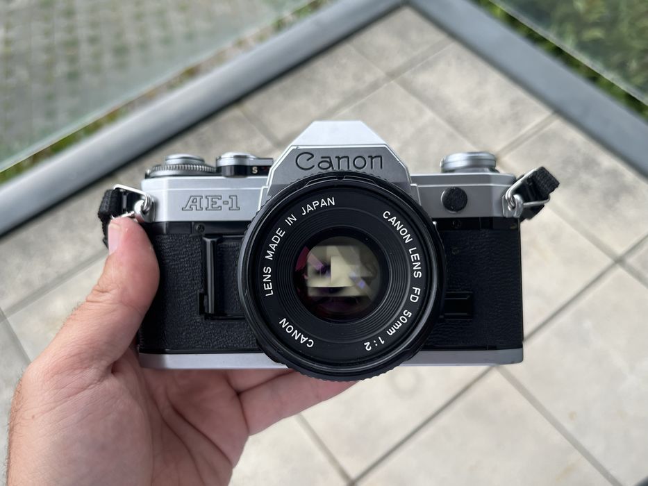 Canon AE-1 + Canon FD 50mm 1:2