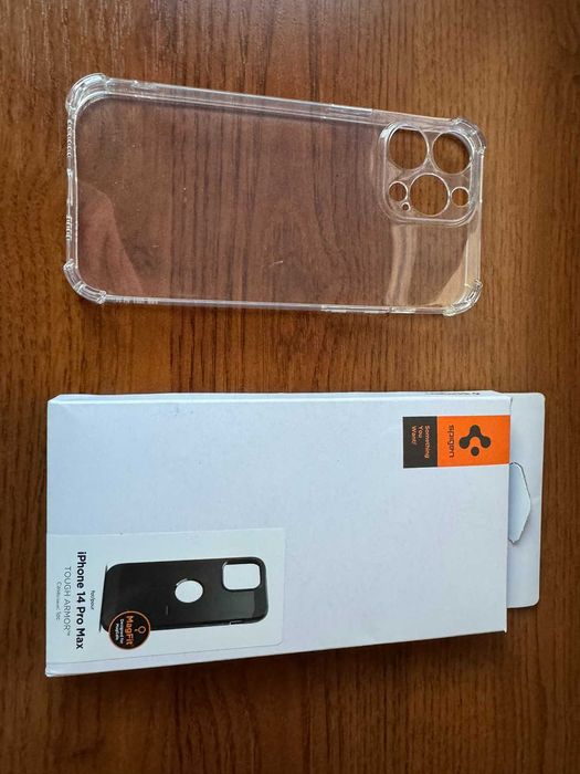 2Чохла Spigen для iPhone 14 Pro Max - Tough Armor MAG (MagSafe), Black