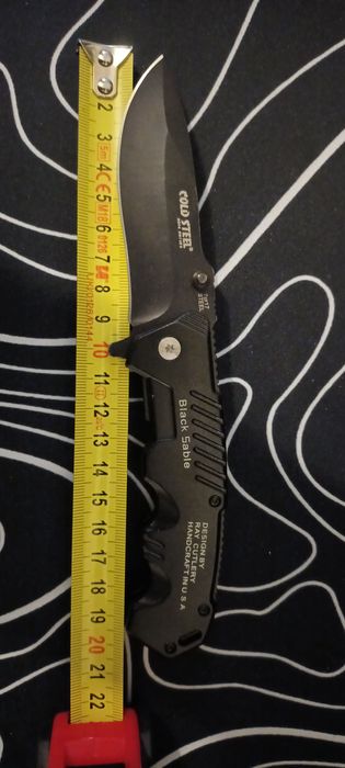 Canivete Cold Steel Black Sable