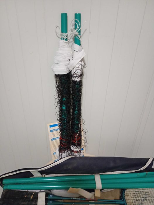 INESIS Decathlon Badminton Set (conjunto de 4 raquetes e rede)