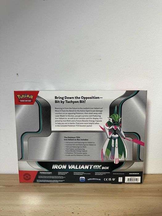 Pokémon TCG Iron Valiant ex Box