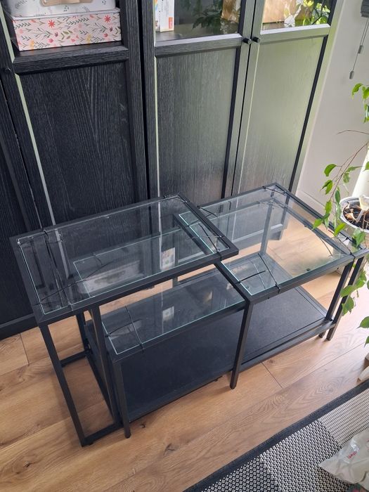 Sprzedam stolik oraz stolik komputerowy ikea vittsjo