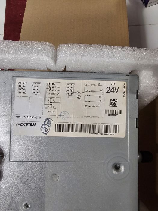 Tachograf + impulsator VDO VOLVO