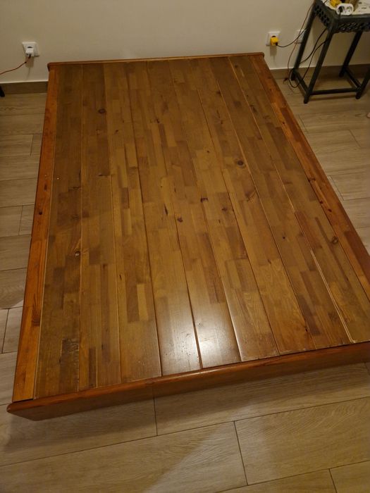 Cama madeira maciça 200x150cm