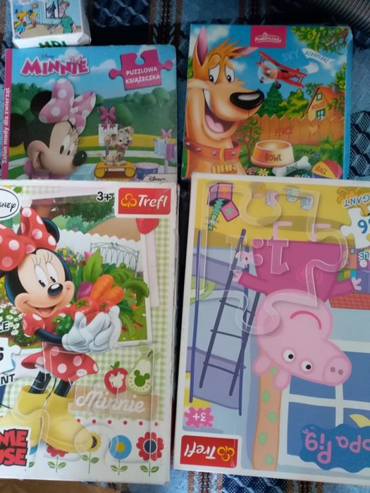 Puzzle Peppa Minnie książka