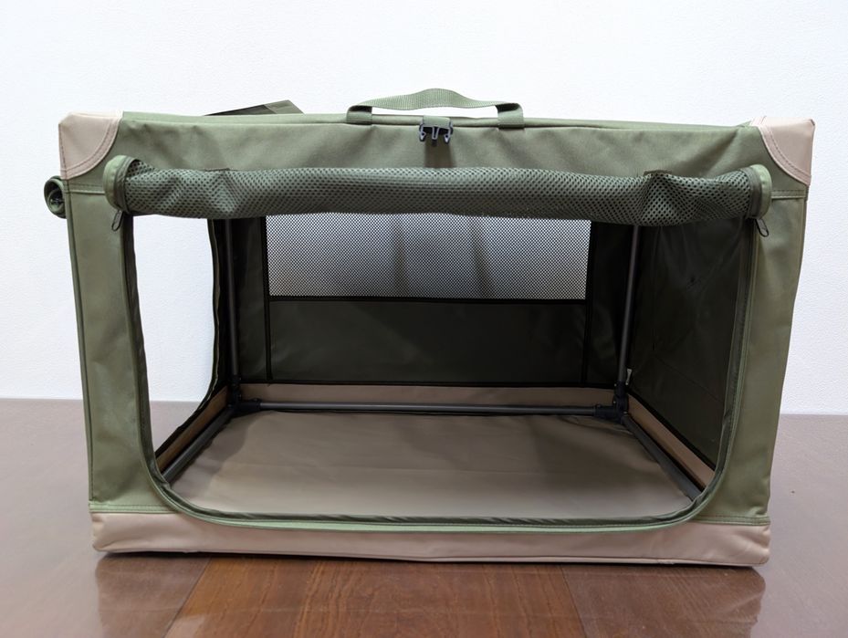 Zooplus Basics Składany Transporter dla Psa Basic M 76x50,5x48cm ZWR
