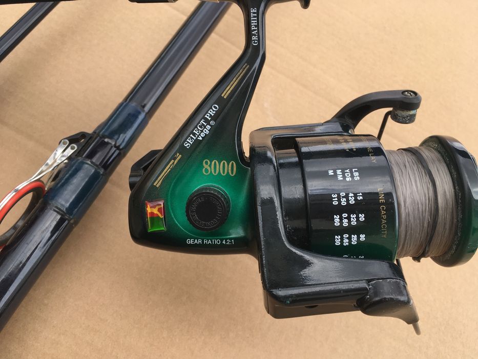 Cana pesca excalibur e carreto vega