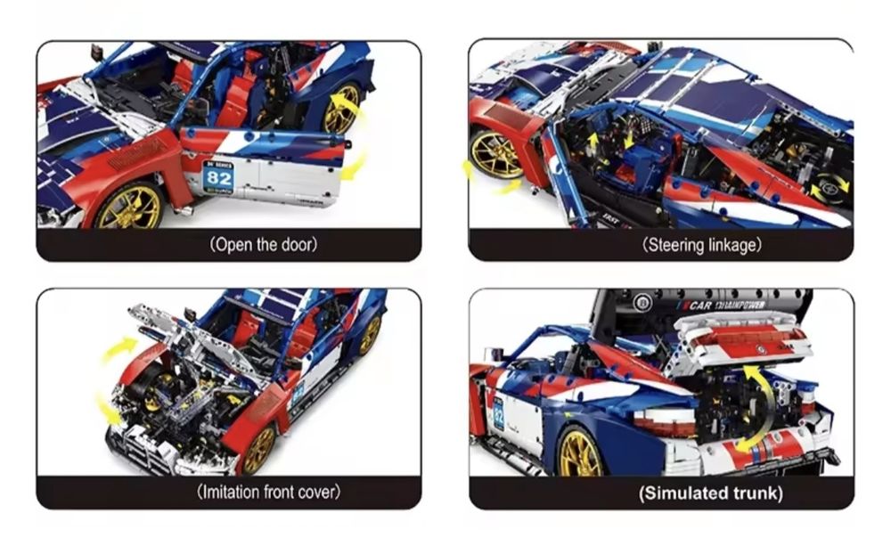 Nowe Klocki Technic BMW M4 Nie Lego