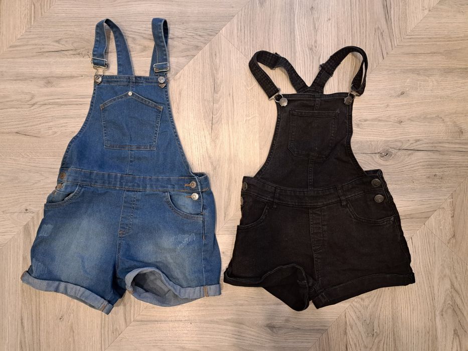 Zestaw spodenki dla dziewczynki 134 6 szt. Ogrodniczki