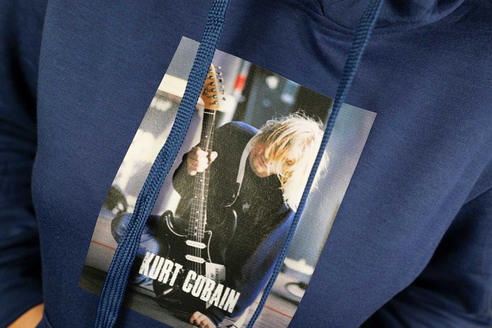 Bluza z kapturem Kurt Cobain Nirvana ciepła bluza jesień zima bawełna