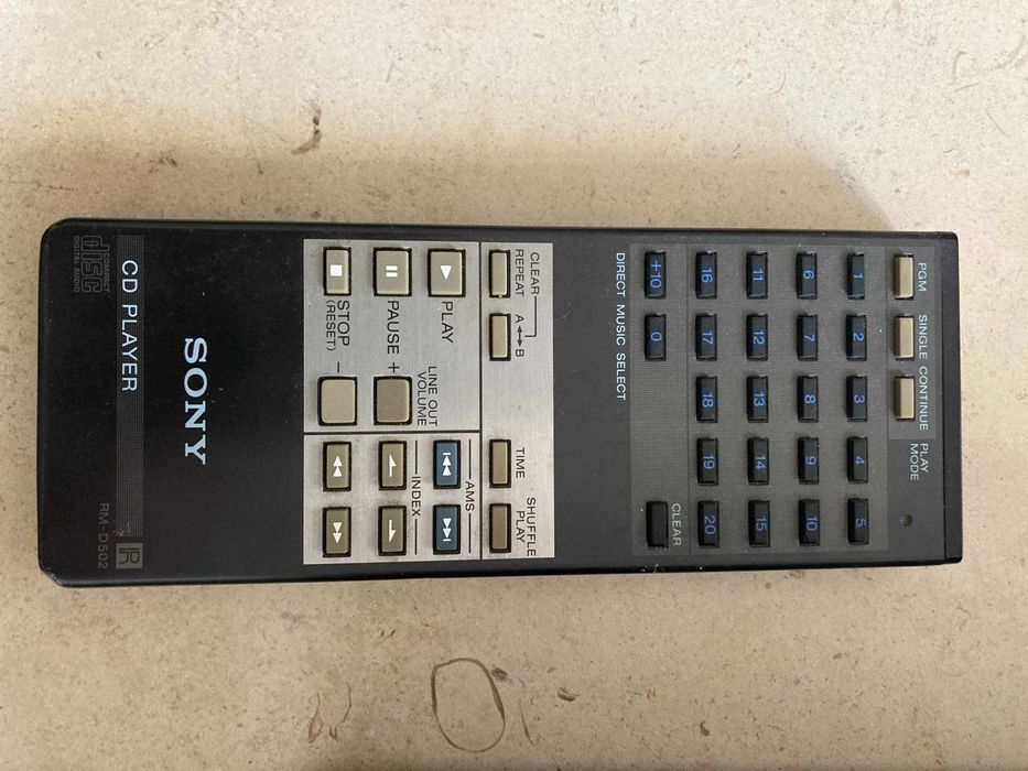 Leitor de CDs Sony CDP-502ES