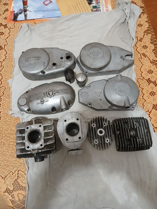 Części silnika 025  romet komar motorynka