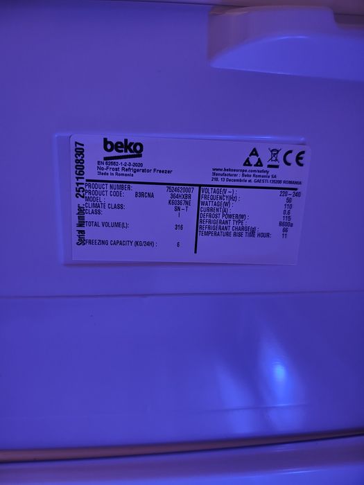 Lodówka Beko (nowa)