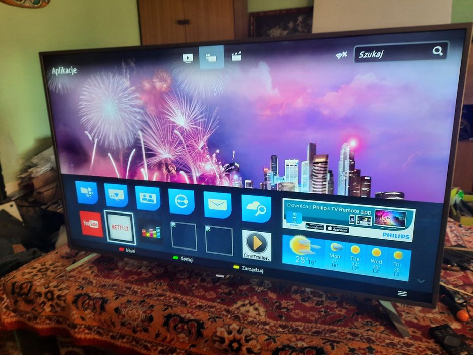 Telewizor philips 55'smart hefc