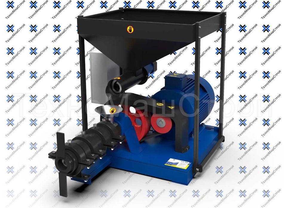 Кормовой экструдер 200кг/час 18.5кВт от завода