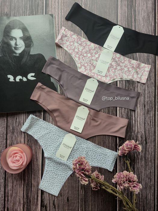 Безшовні бразиліани/трусики безшовні/dyana