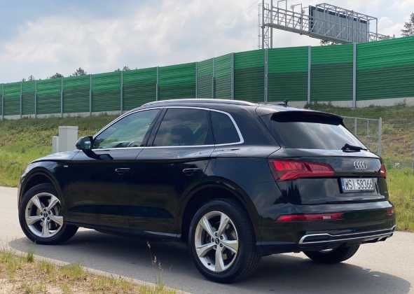 Бампер Audi Q5 80A Розборка Ауді К5 80А Запчастини до Ауді КУ5 80А LY9B колір