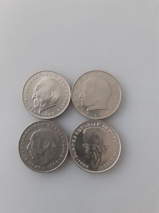 Monety 2 marki Niemcy.