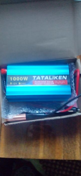 Продам инвертор 12/220 чистый синус tataliken 1000w