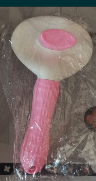 Пуходерка самоочисна з напиленням 19,5см