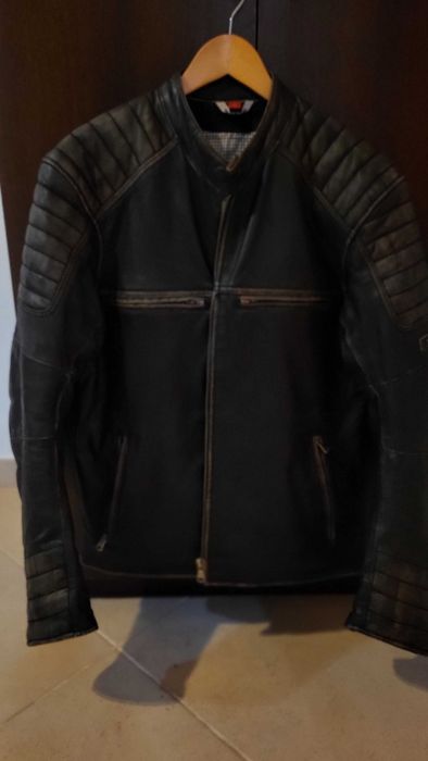 Blusão em couro homem64729970583555121