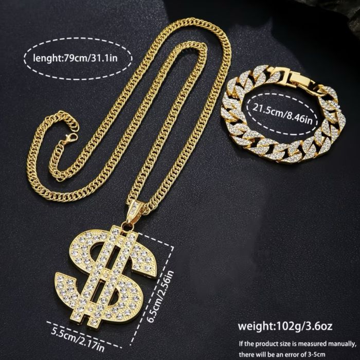 годинник + ланцюг з підвісом $