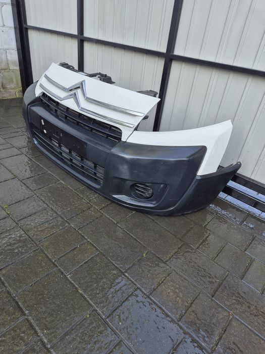 Zderzak przod przedni citroen jumpy II rok 10 kod lak EWPA kompletny