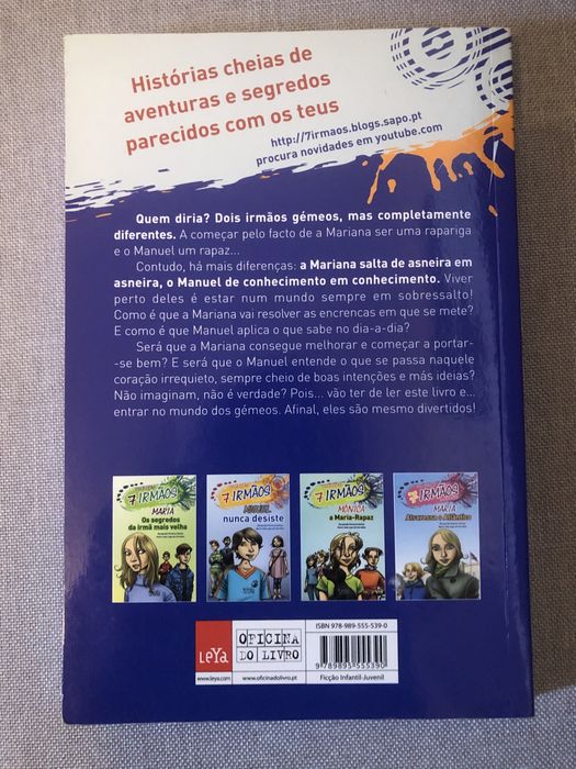 Coleccao 7 irmaos: mariana e manuel gemeos em sarilhos