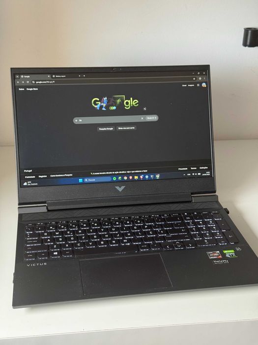 HP Victus 16 Gaming  |  Ryzen 7 5800H  |  RTX 3050 Ti  | SSD 512GB