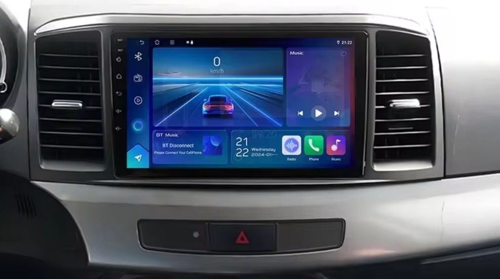 Radio nawigacja Mitsubishi Lancer 10 X 2007- ANDROID WiFi GPS
