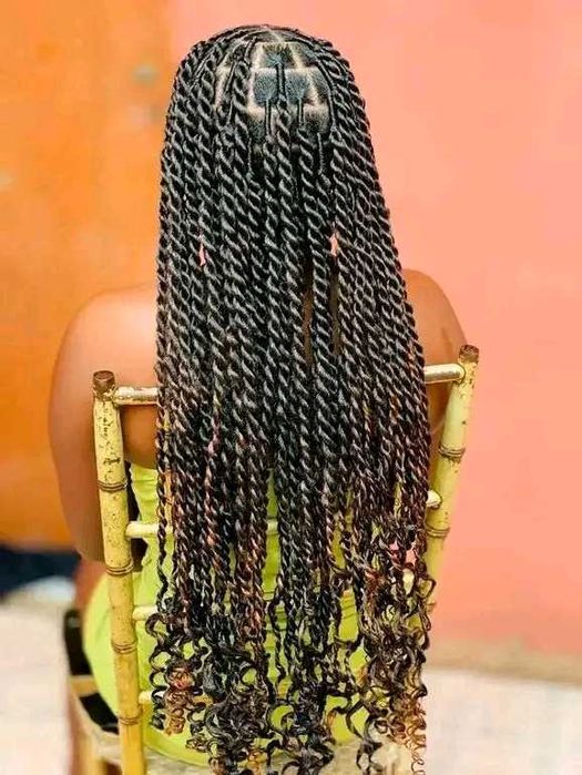 Fizemos tranças africana